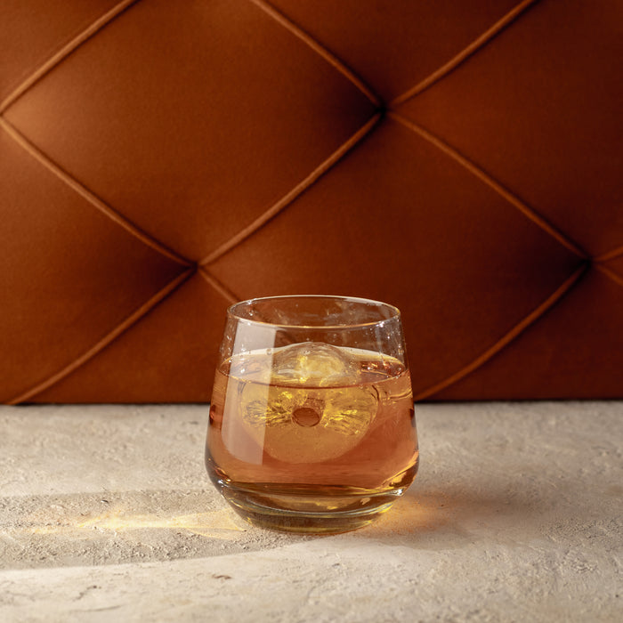 Homiu Florence Whiskey Glass Set | 6 Tumblers, 345 ML | Dishwasher Safe