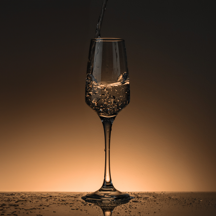 Homiu Florence Champagne Flutes Set | 6 x 230 ML Glasses