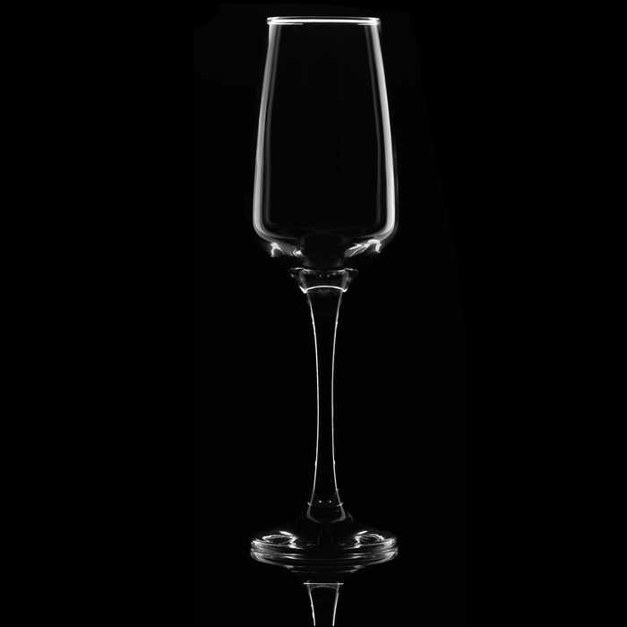 Homiu Florence Champagne Flutes Set | 6 x 230 ML Glasses