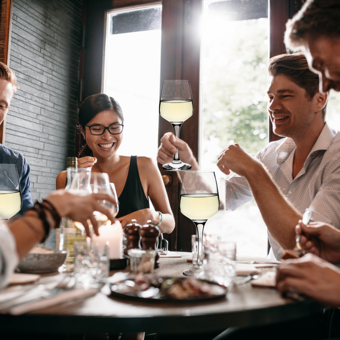 Homiu White Wine Glasses Set of 6 – 330ml | Florence Collection