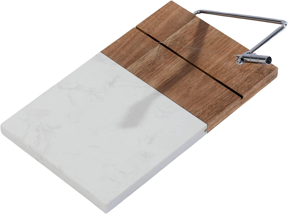 Homiu Cheese Board with Wire Cutter