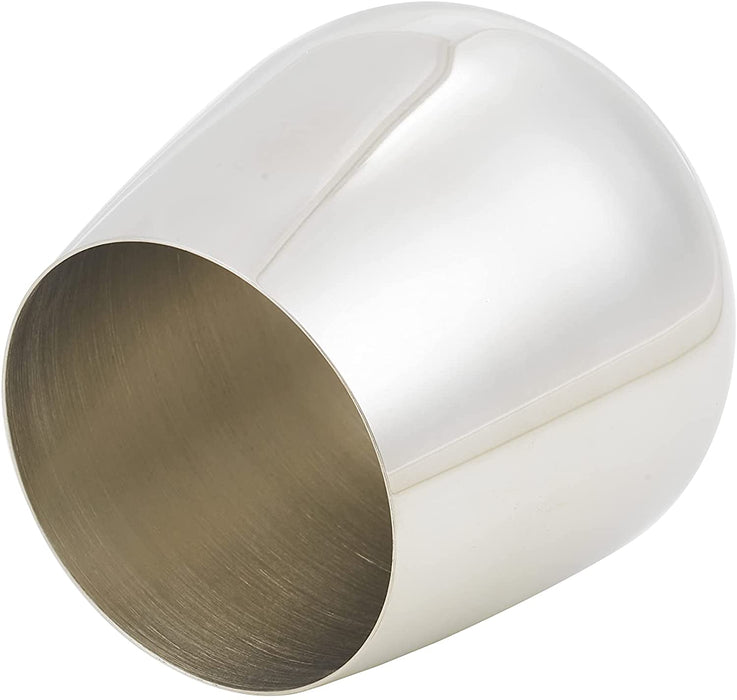 Homiu Stainless Steel, Metal Tumbler, 2 Pack, BPA Free, Stemless Wine, Cocktail, Juice Glasses, Shatterproof, Gift, Silver, Rose, Gold