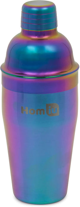 Homiu Cocktail Set, Rainbow, 5 Piece, Includes Iridescent, Stainless Steel