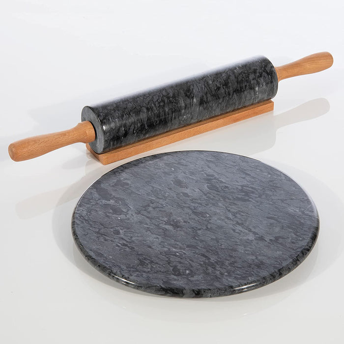 Homiu Premium Marble Chopping Board Round