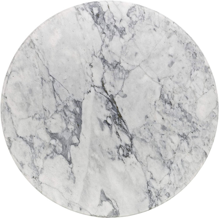 Homiu Marble Round Chopping Board, Cookware Cutting & Serving Board, Worktop Saver