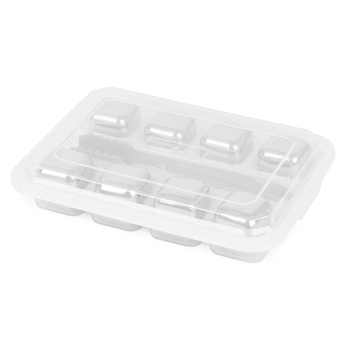 Homiu Stainless Steel Whisky Ice Cubes Set and Magnetic Gift Box