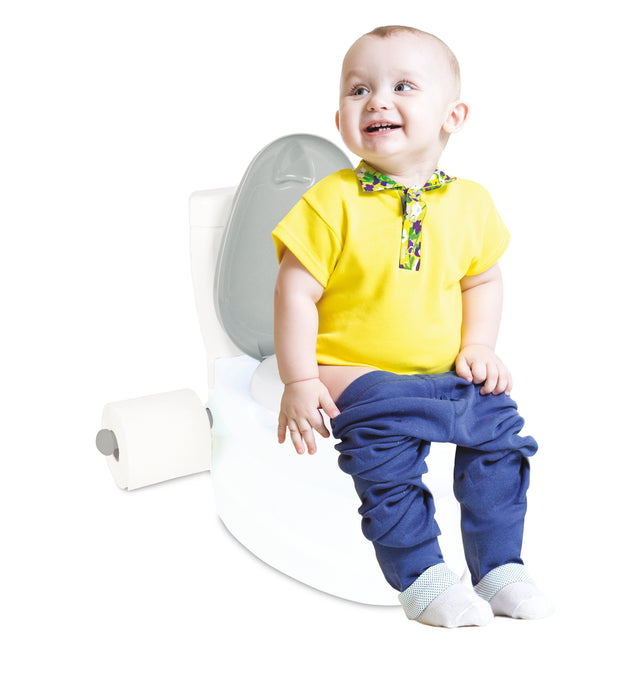 Kids Potty Training Toilet Seat | Toilet Potty with Flush Sound & Light | Portable Easy Clean Removable Pot & Seat
