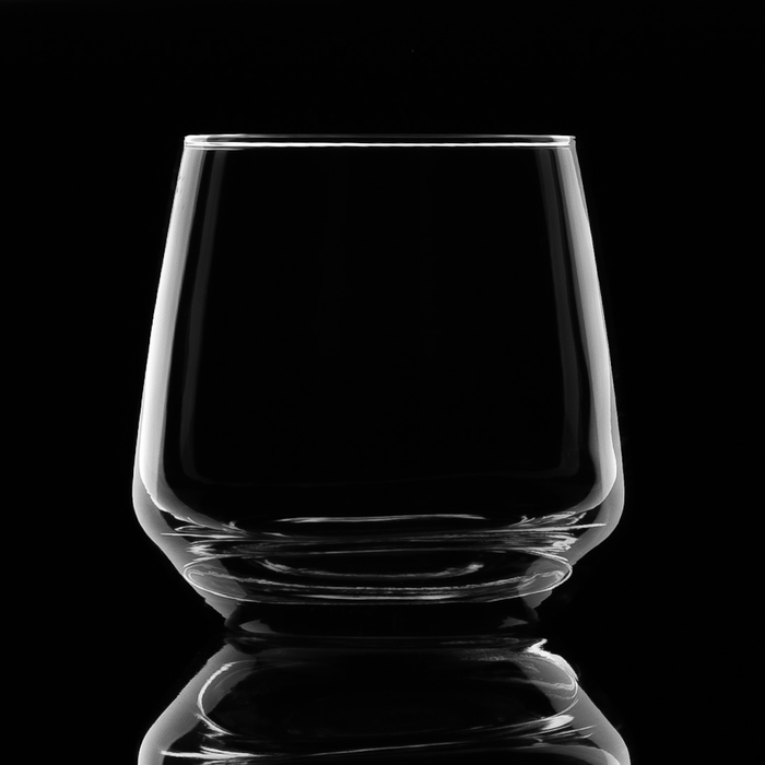 Homiu Whiskey Glass Tumbler Set | 345ml | Set of 6 |  Florence Collection | Ideal for Whiskey, Water, Juice, Scotch, Cocktail | Lead-Free & Dishwasher Safe