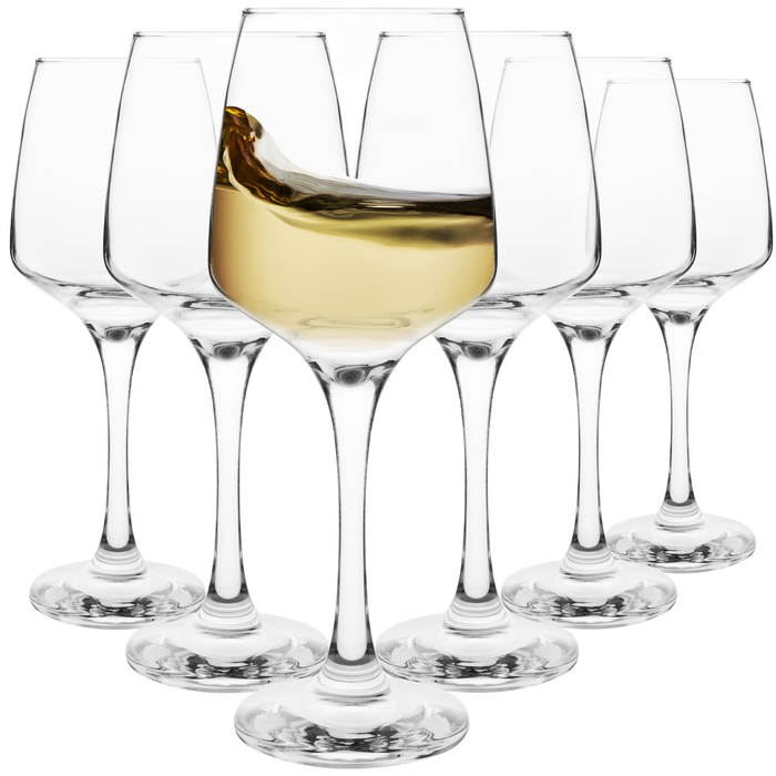 Homiu Florence Collection White Wine Glasses Set of 6 – 330ml