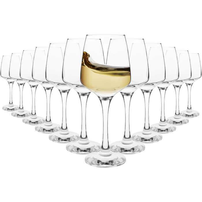 Homiu Florence Collection White Wine Glasses Set of 6 – 330ml