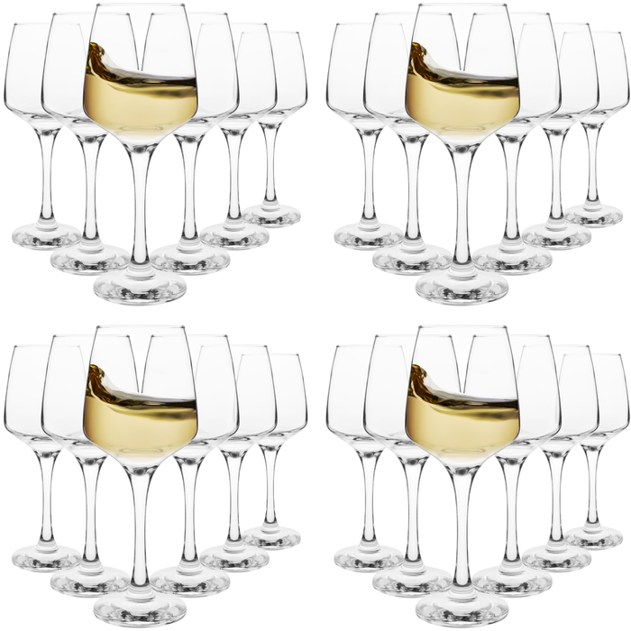 Homiu Florence Collection White Wine Glasses Set of 6 – 330ml
