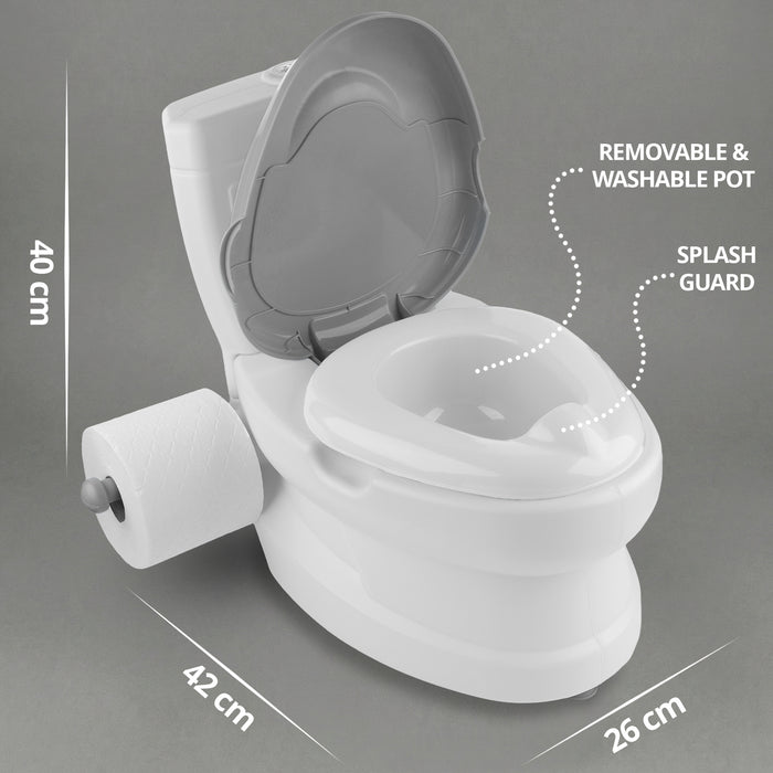 Homiu Potty Training Toilet Seat – Toddler Chair with Flush Sound