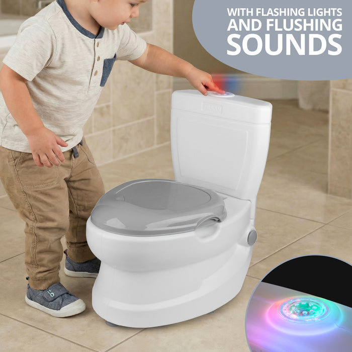 Homiu Potty Training Toilet Seat – Toddler Chair with Flush Sound