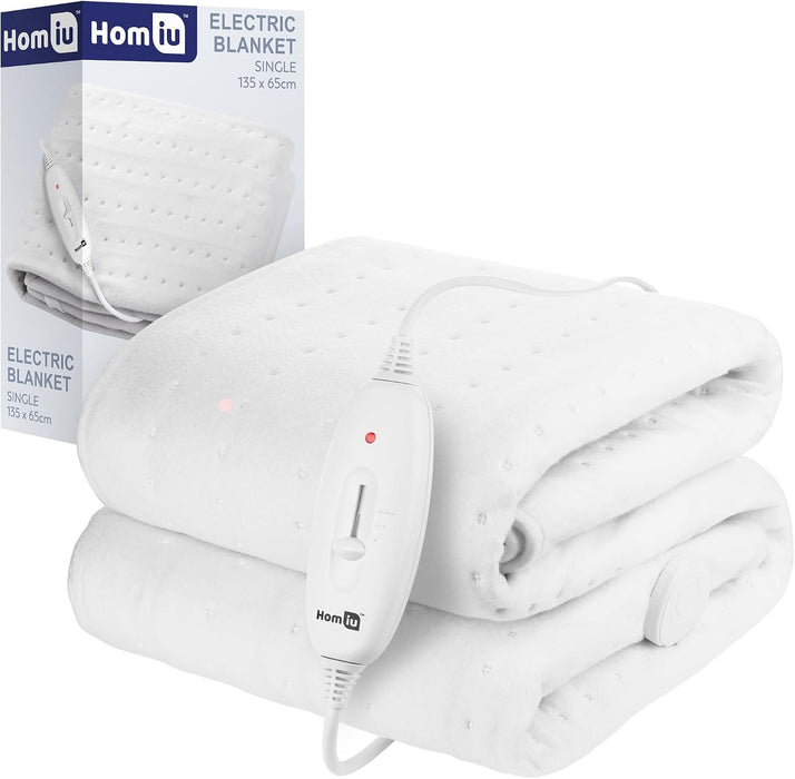 Homiu Electric Blanket - Remote Control - Premium Heated Underblanket