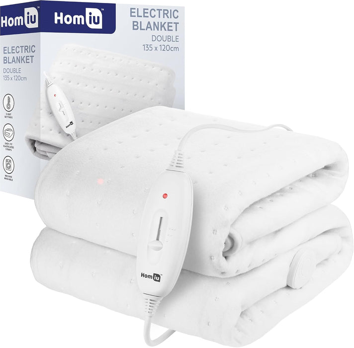 Homiu Electric Blanket - Remote Control - Premium Heated Underblanket