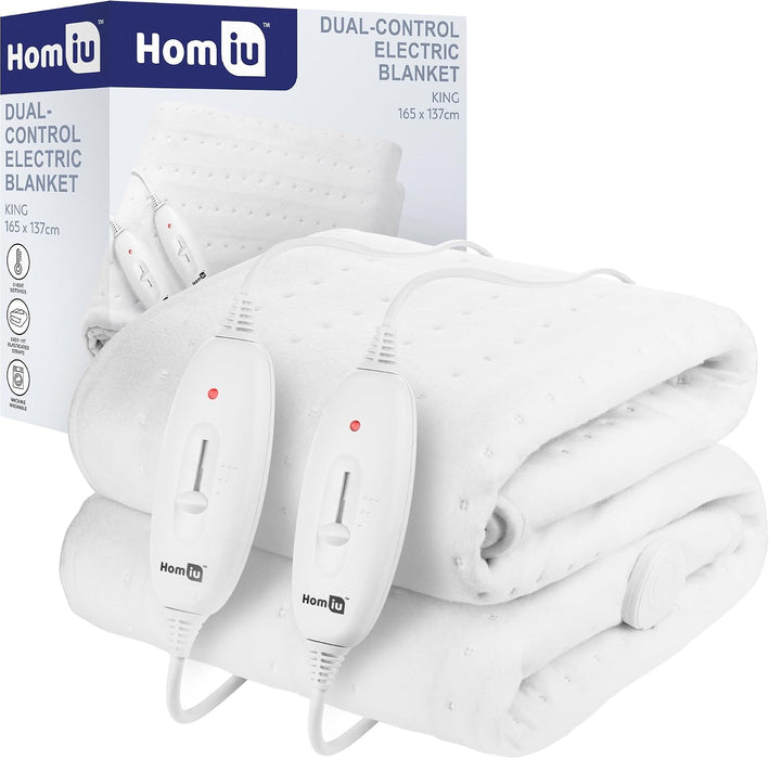Homiu Electric Blanket - Remote Control - Premium Heated Underblanket