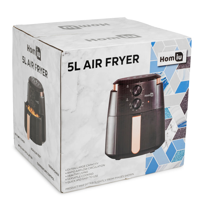 Homiu Air Fryer Oven, 5 Litre, Large Air Fryer