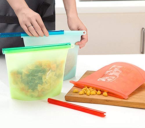 Homiu Reusable Silicone Bags