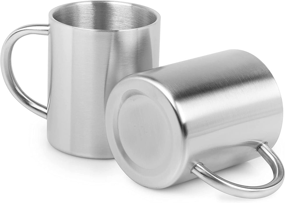 Stainless Steel Coffee Mug 7oz 200ml Camping Cups with Handles Cups for  Kids Unbreakable,SUS304 Doub…See more Stainless Steel Coffee Mug 7oz 200ml