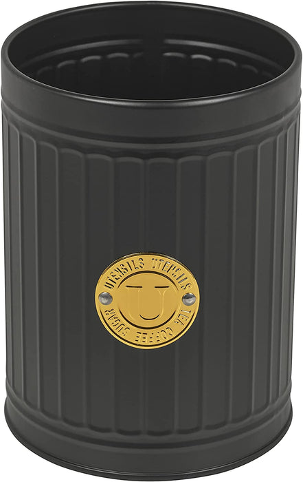 Homiu Metal Black Jar Caddy Organiser, Kitchen Utensil, Storage Pot Holder, Premium