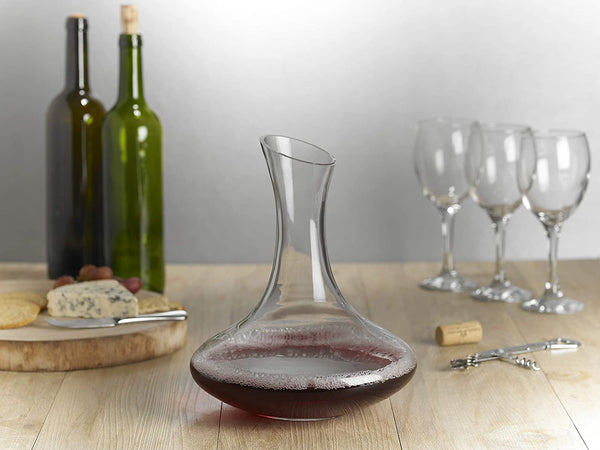 Homiu Wine Decanter, 1.5 litres, Modern Contemporary Design, Aerator Carafe
