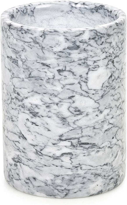 Homiu Wine Bottle Cooler Flower Vase, White Marble Stone Design, Wine, Prosecco, New